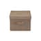 Household Essentials Fabric Storage Bin with Lid, 2ct.